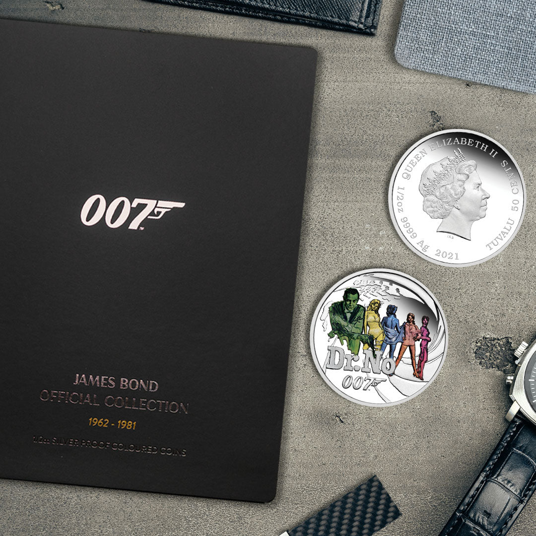 La collection officielle de pièces James Bond 007 