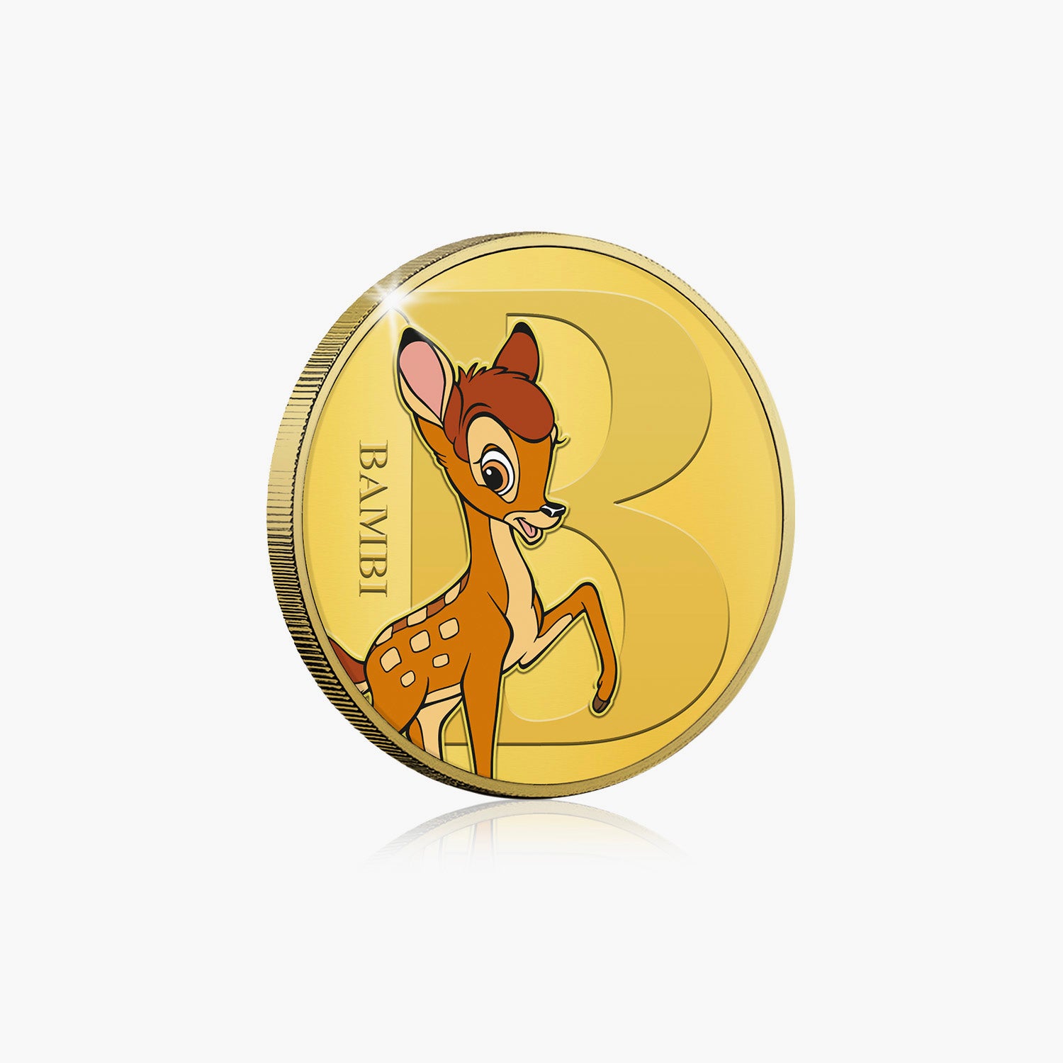 B est pour Bambi Gold-Plated Full Color Comm