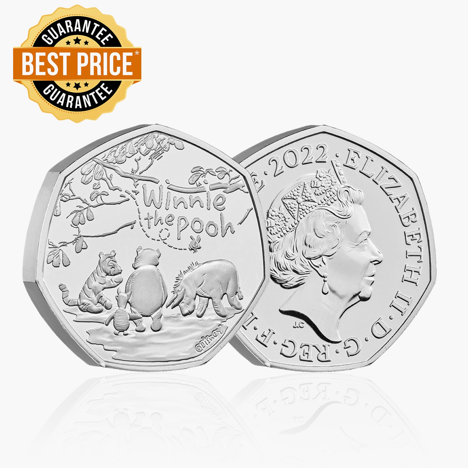 Winnie and Friends 2022 UK 50p Coin