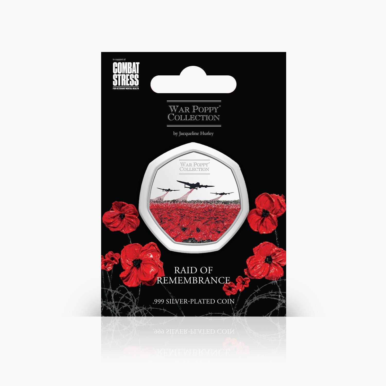 Raid Of Remembrance Silver Plated Coin