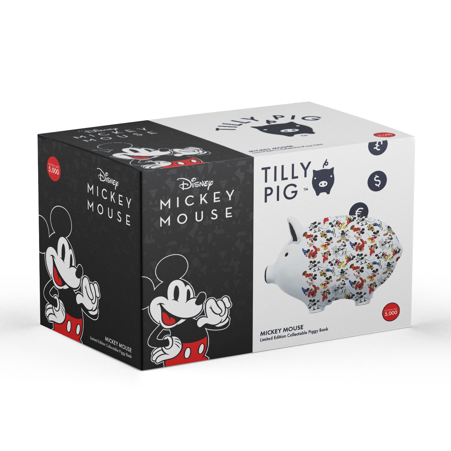 ティリーピッグ - ディズニーミッキーマウス貯金箱