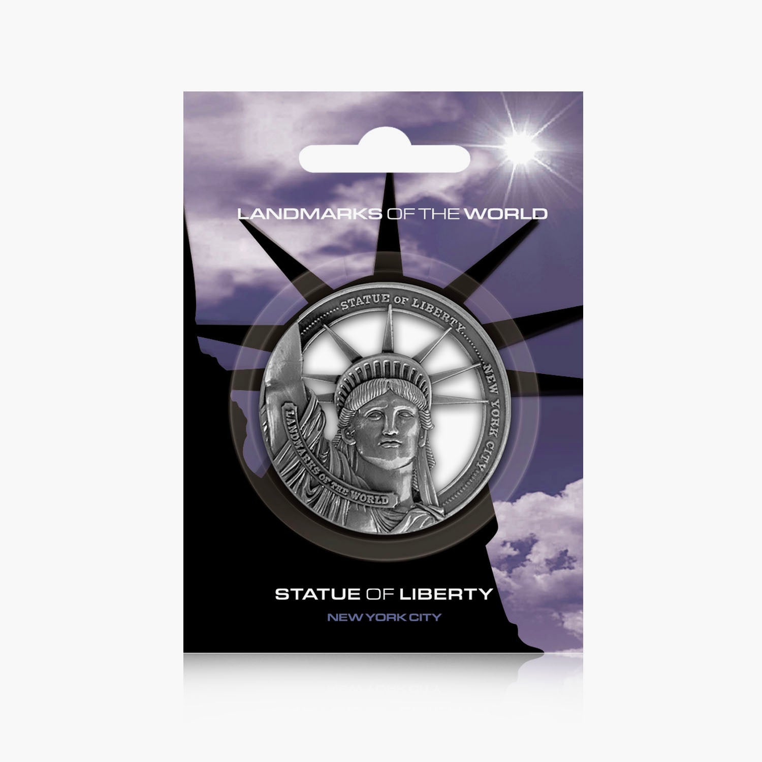 世界のランドマーク - 自由の女神コイン