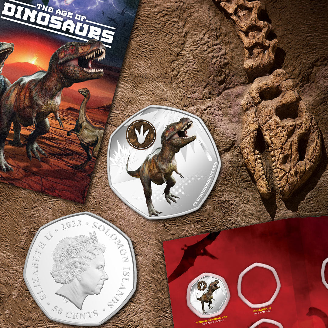 The Age of Dinosaurs 2023 Coin Collection