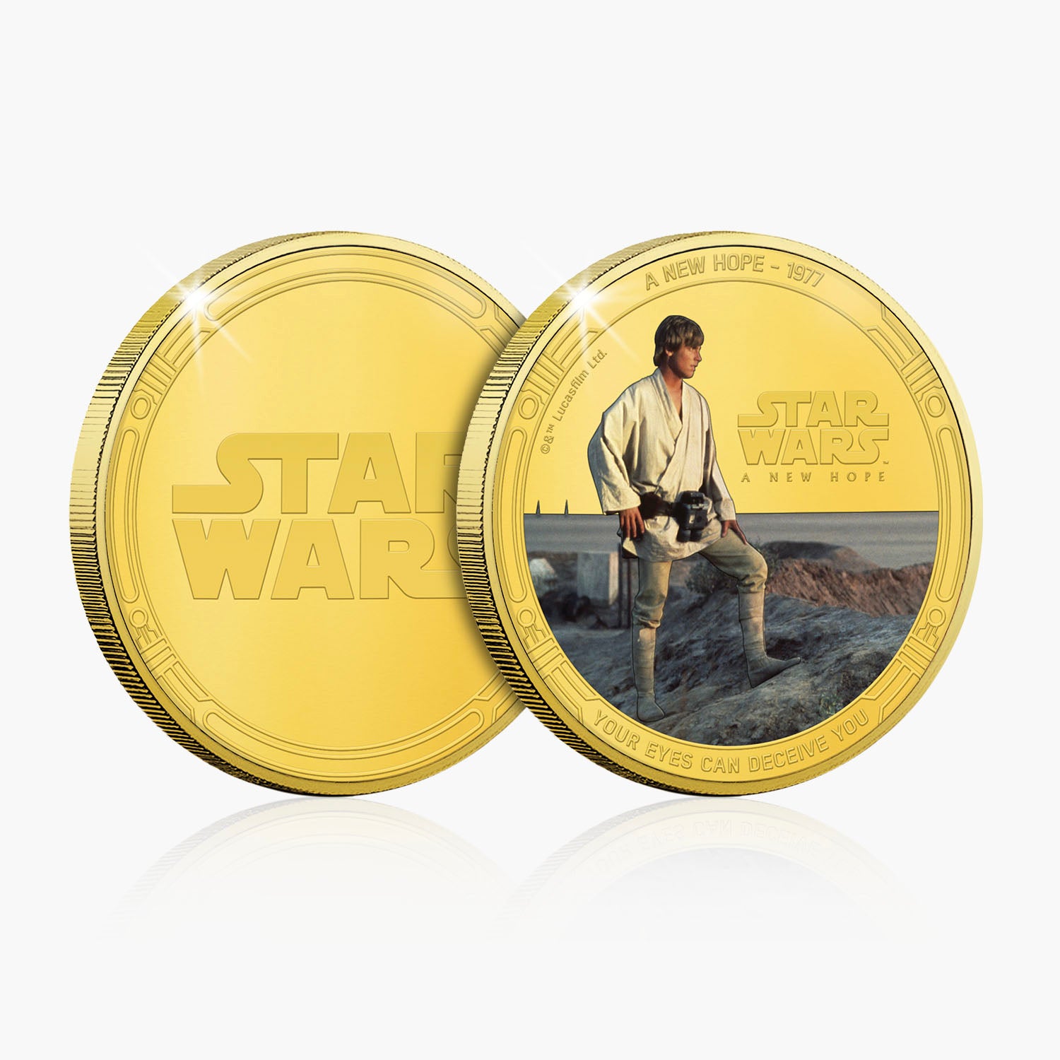 A New Hope Gold Plated Commemorative