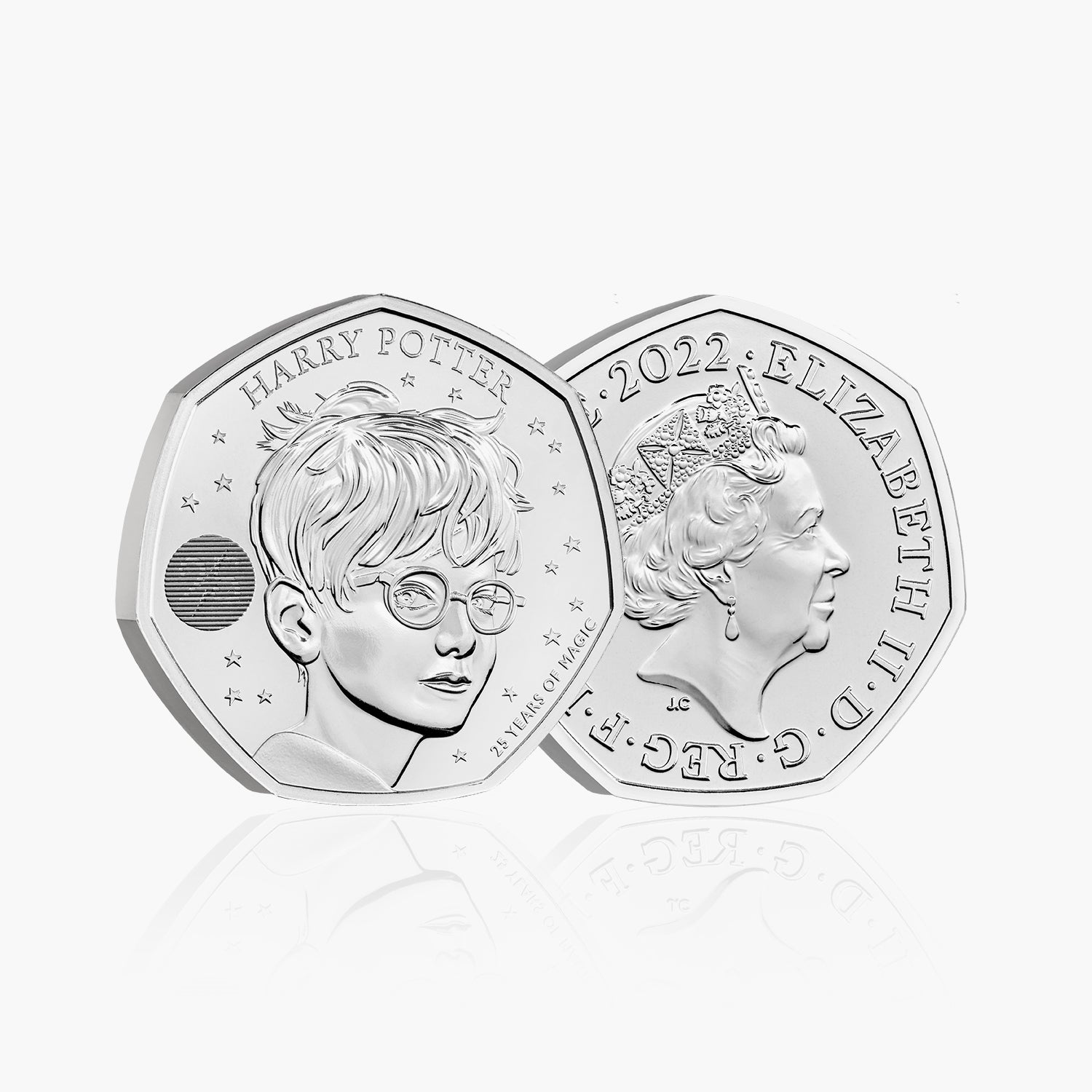 Harry Potter 2022 UK 50p Brilliant Uncirculated Coin