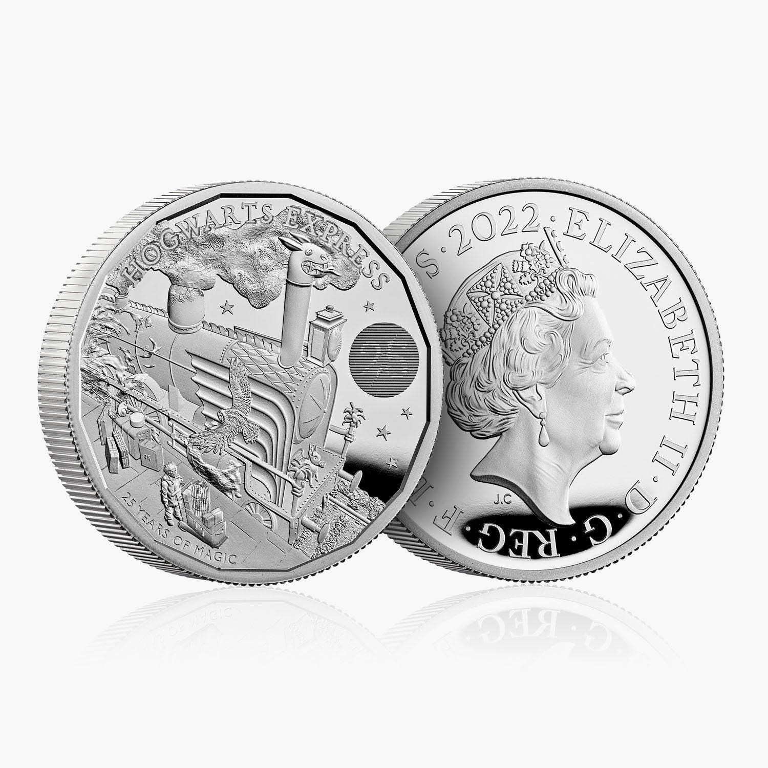 Harry Potter - Hogwarts Express 2022 UK 2oz Silver Proof Coin