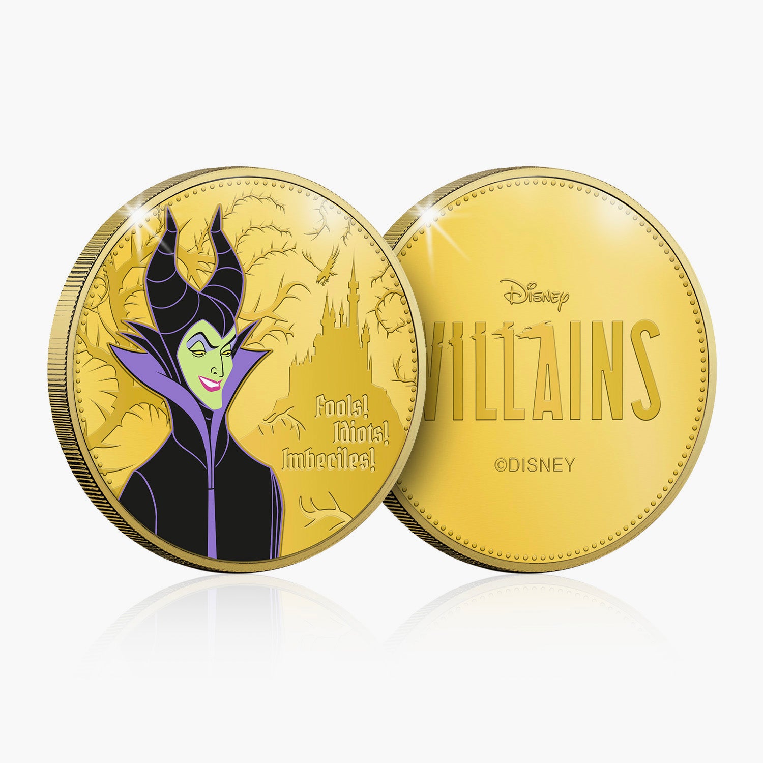 Maleficent Gold-Plated Commemorative