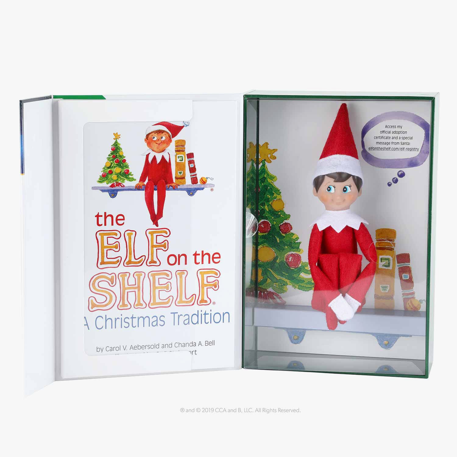 L'elfe sur l'étagère : un garçon de tradition de Noël, ton clair