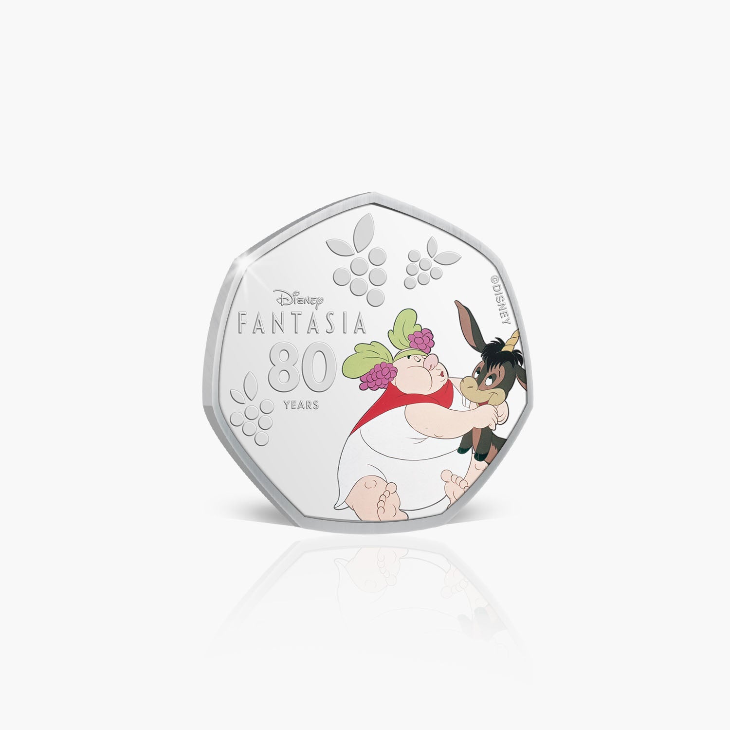 Bacchus & Jacchus Silver Plated Coin