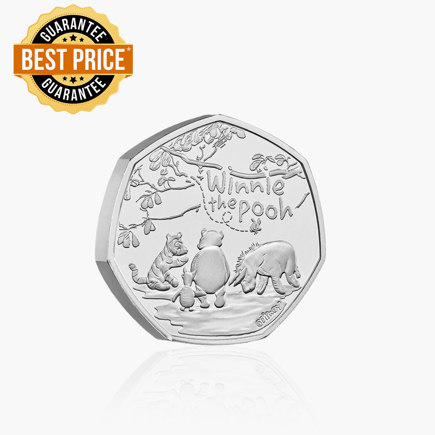 Winnie and Friends 2022 UK 50p Coin