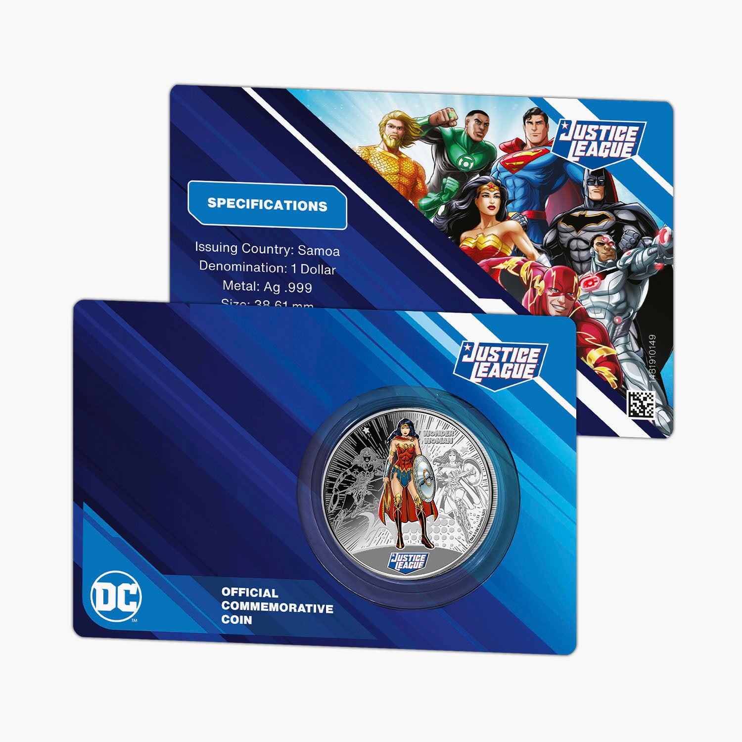 Justice League - Wonder Woman 1/2oz Silver Coin