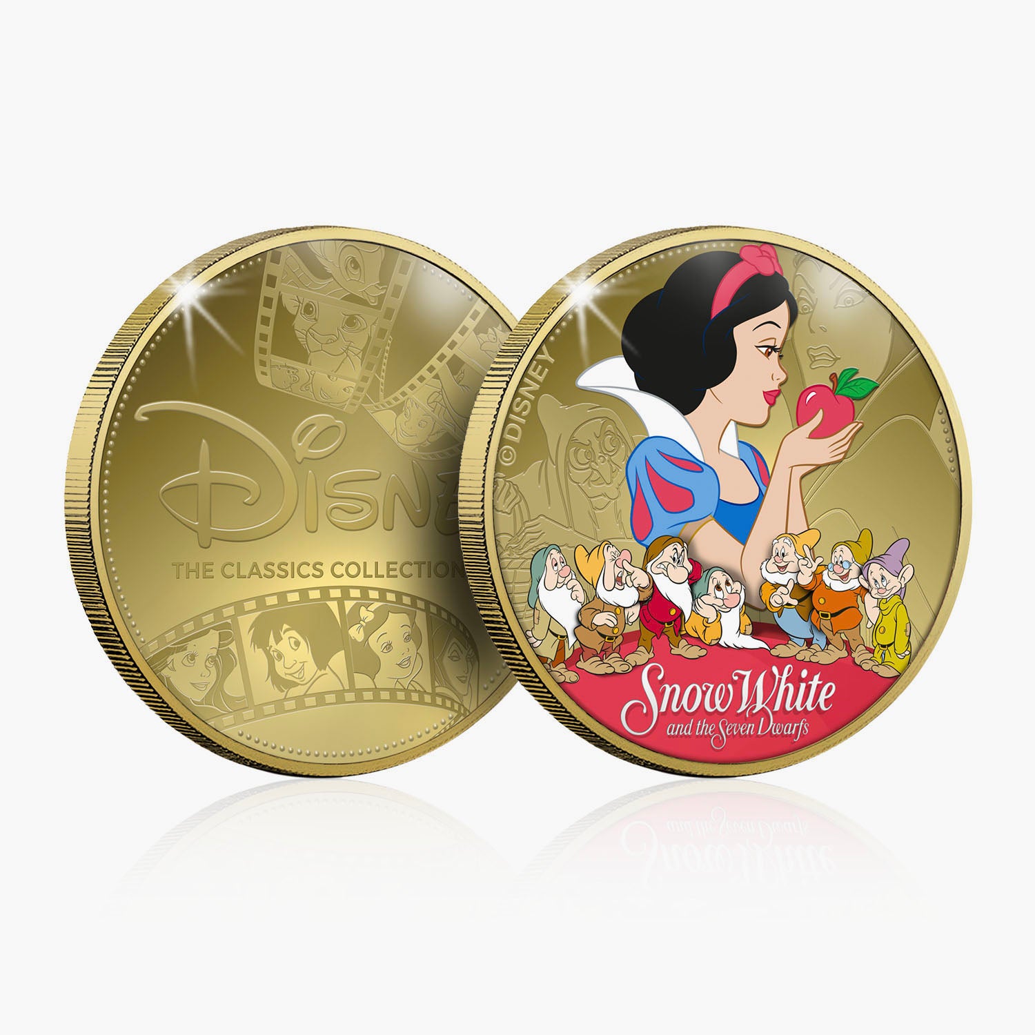 Snow White & The Seven Dwarfs Gold-Plated Commemorative