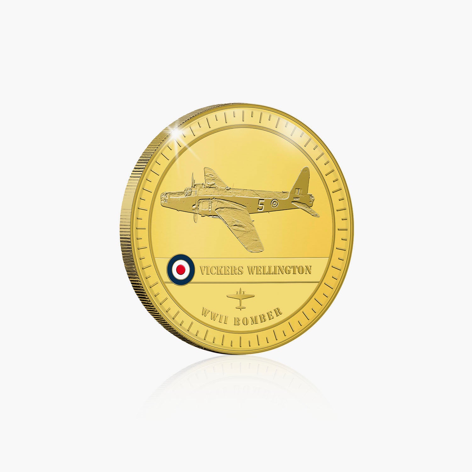 Vickers Wellington Gold-Plated Commemorative