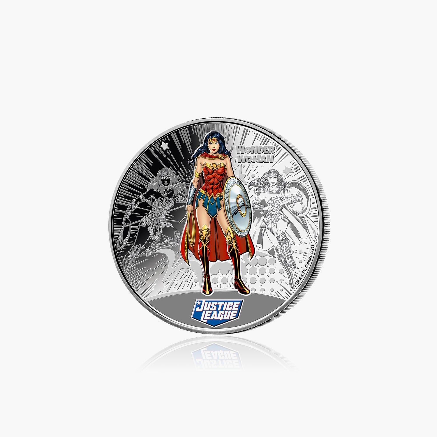 Justice League - Wonder Woman 1/2oz Silver Coin