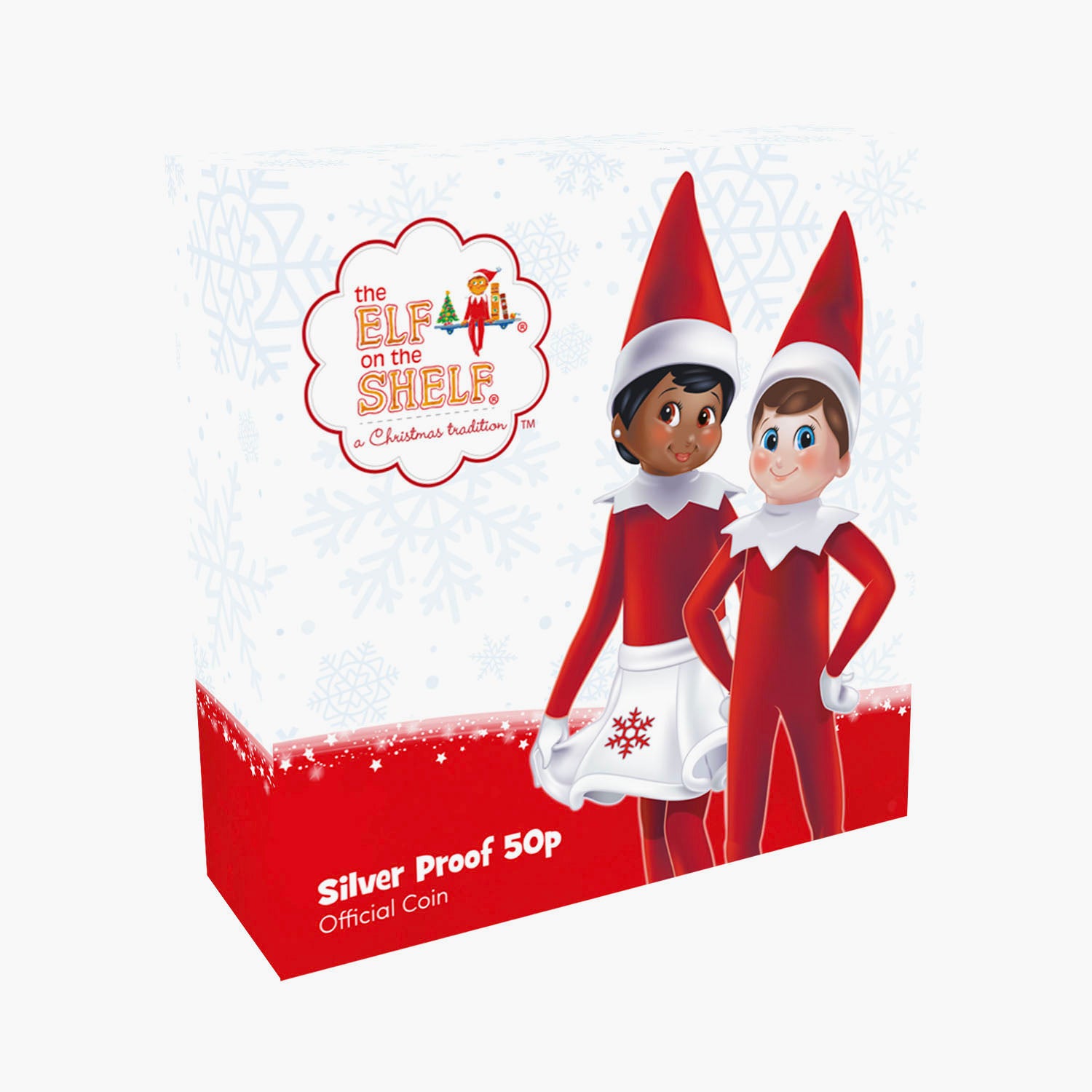 The Official Elf on the Shelf Silver Proof 50p Coin