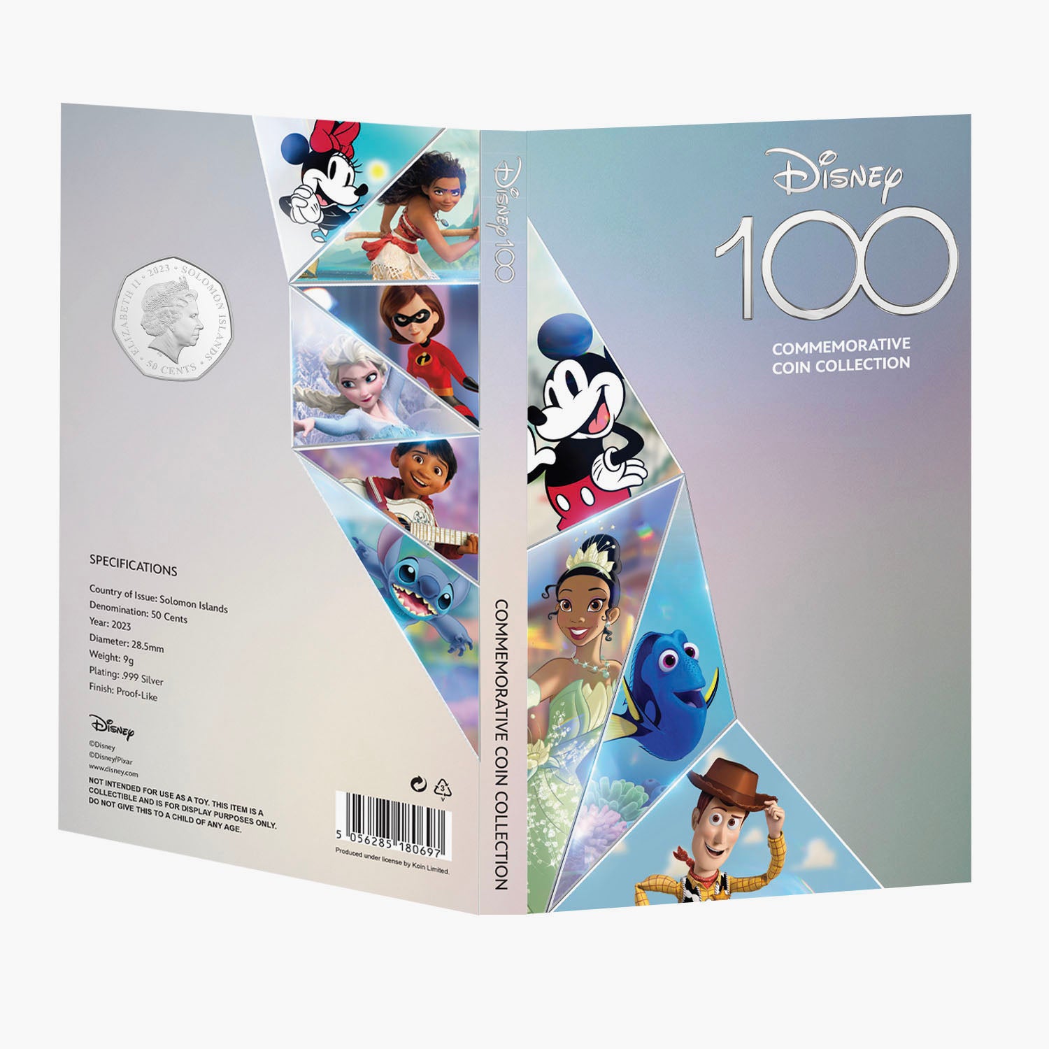 The Official 100th Anniversary of Disney 2023 Complete Coin Collection