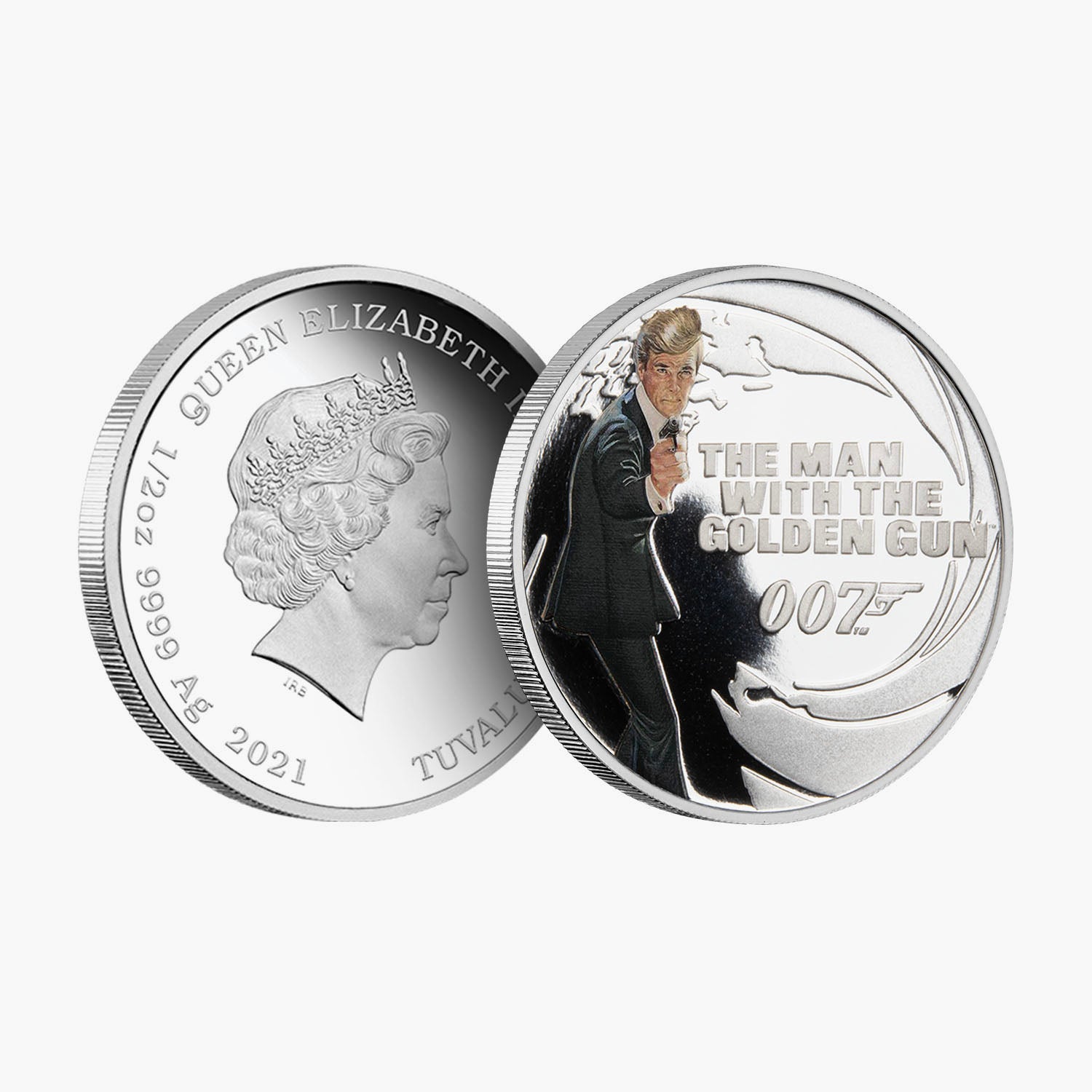 James Bond - The Man With The Golden Gun Solid Silver Movie Coin