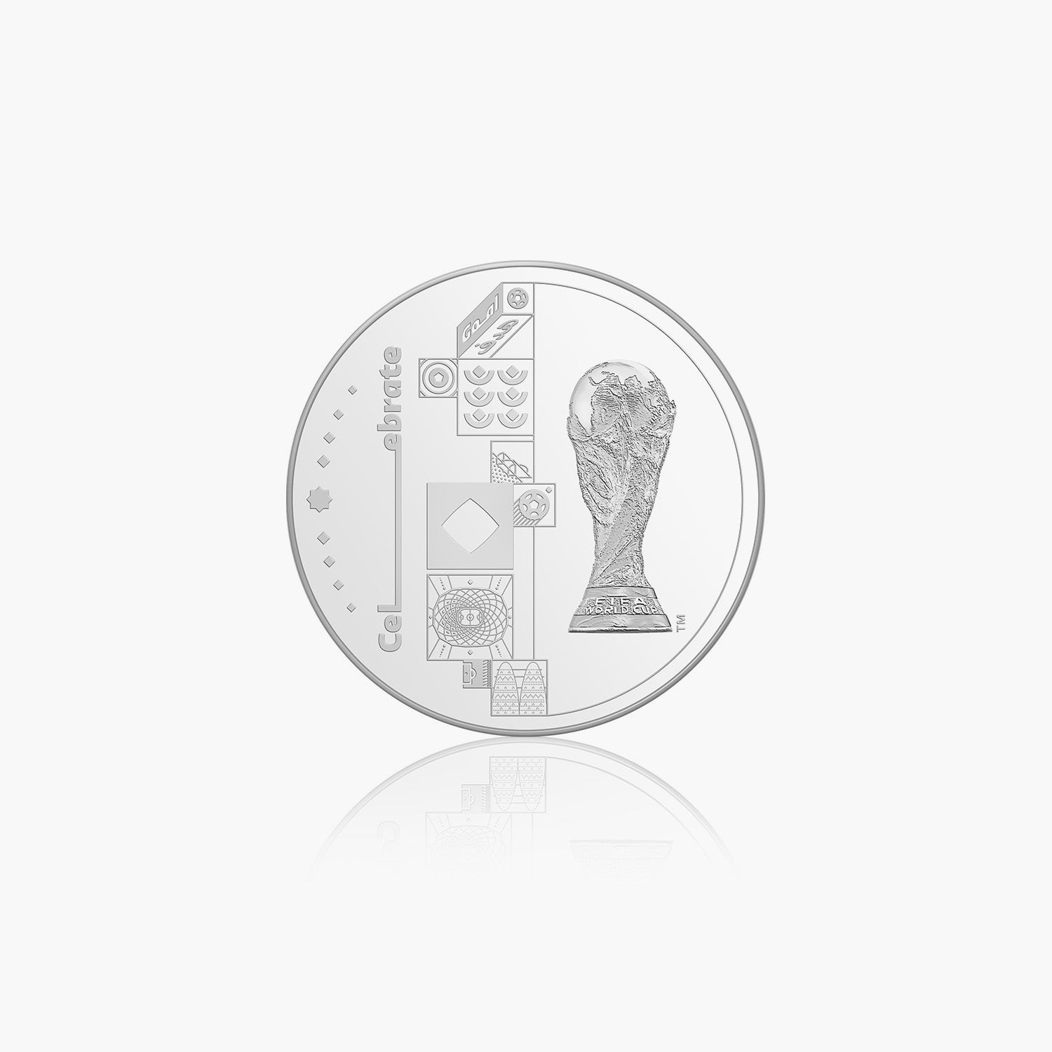 Coupe du Monde de la FIFA 2022‚ Commémorative 32 mm