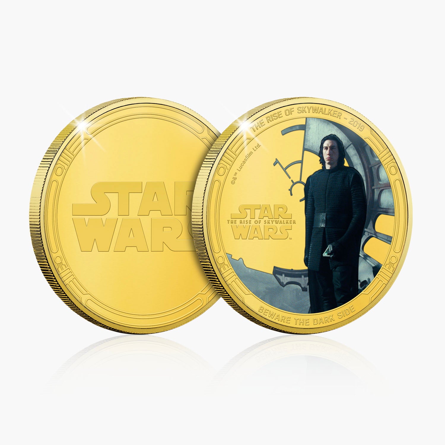 La montée de Skywalker commémorative en plaqué or