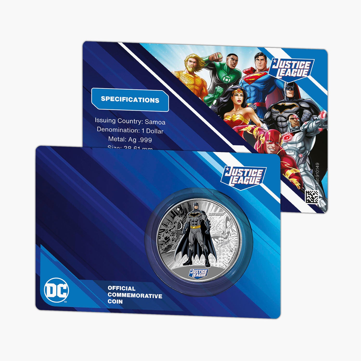 Justice League - Batman 1/2oz Silver Coin