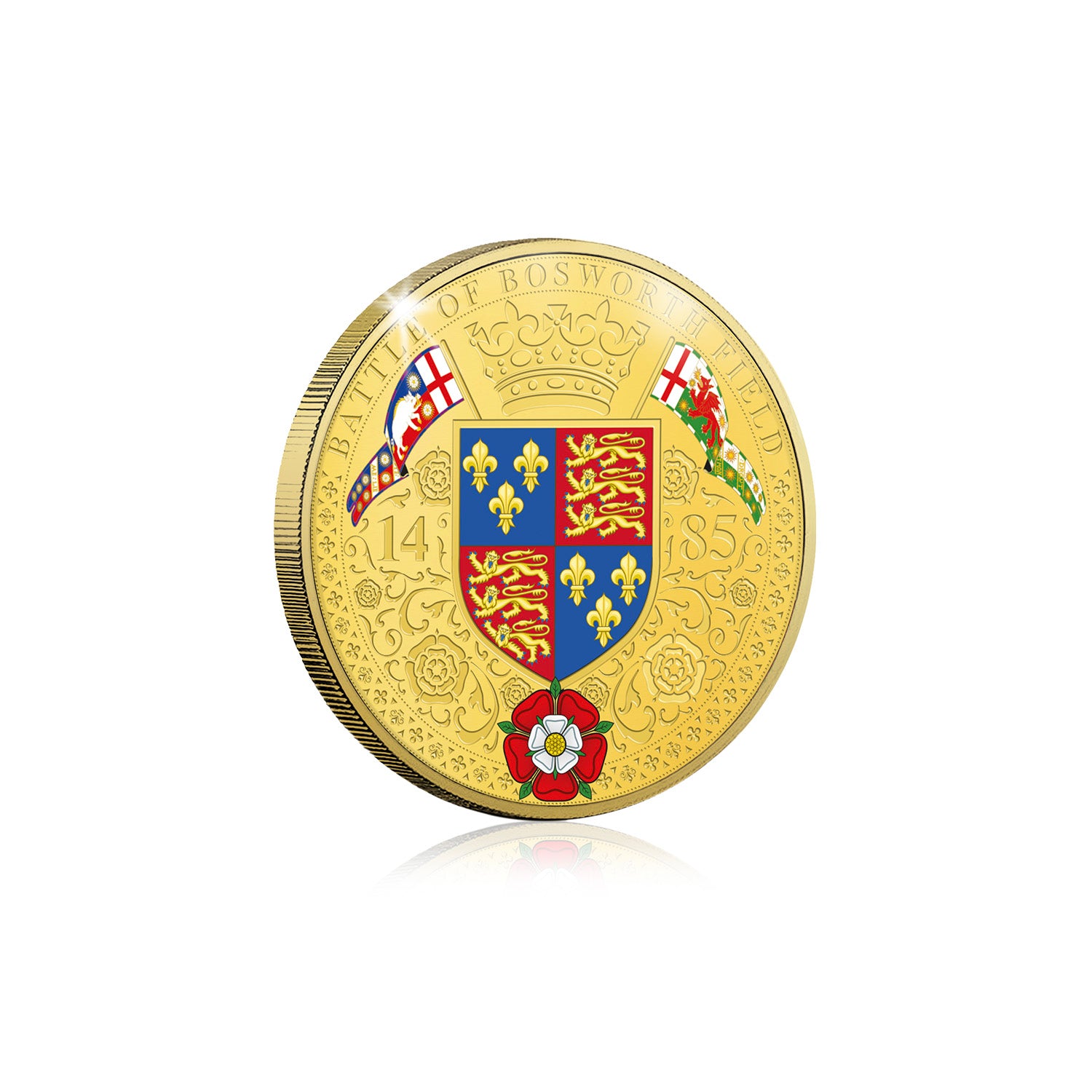 Battle of Bosworth Field Gold-Plated Commemorative