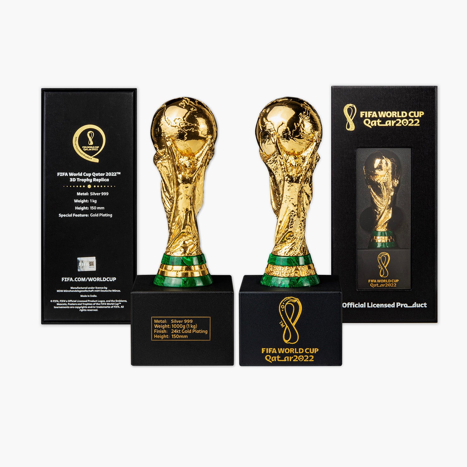 FIFA World Cup 2022™ 3D 1kg Silver Trophy