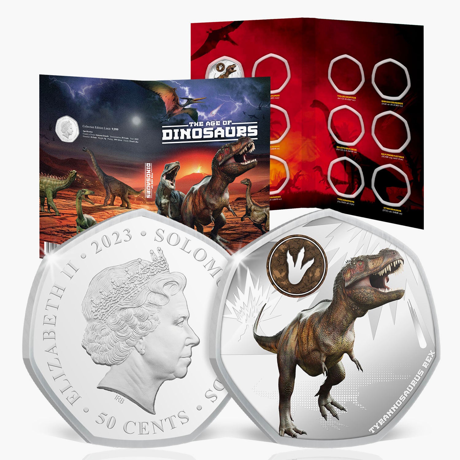 The Age of Dinosaurs 2023 Coin Collection