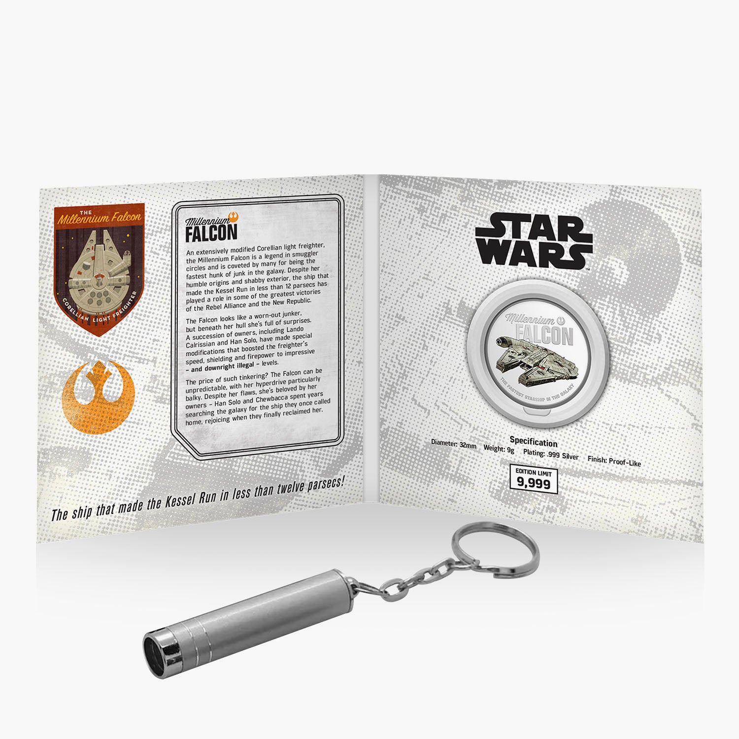The Hidden Secret Official Star Wars Millennium Falcon Commemorative