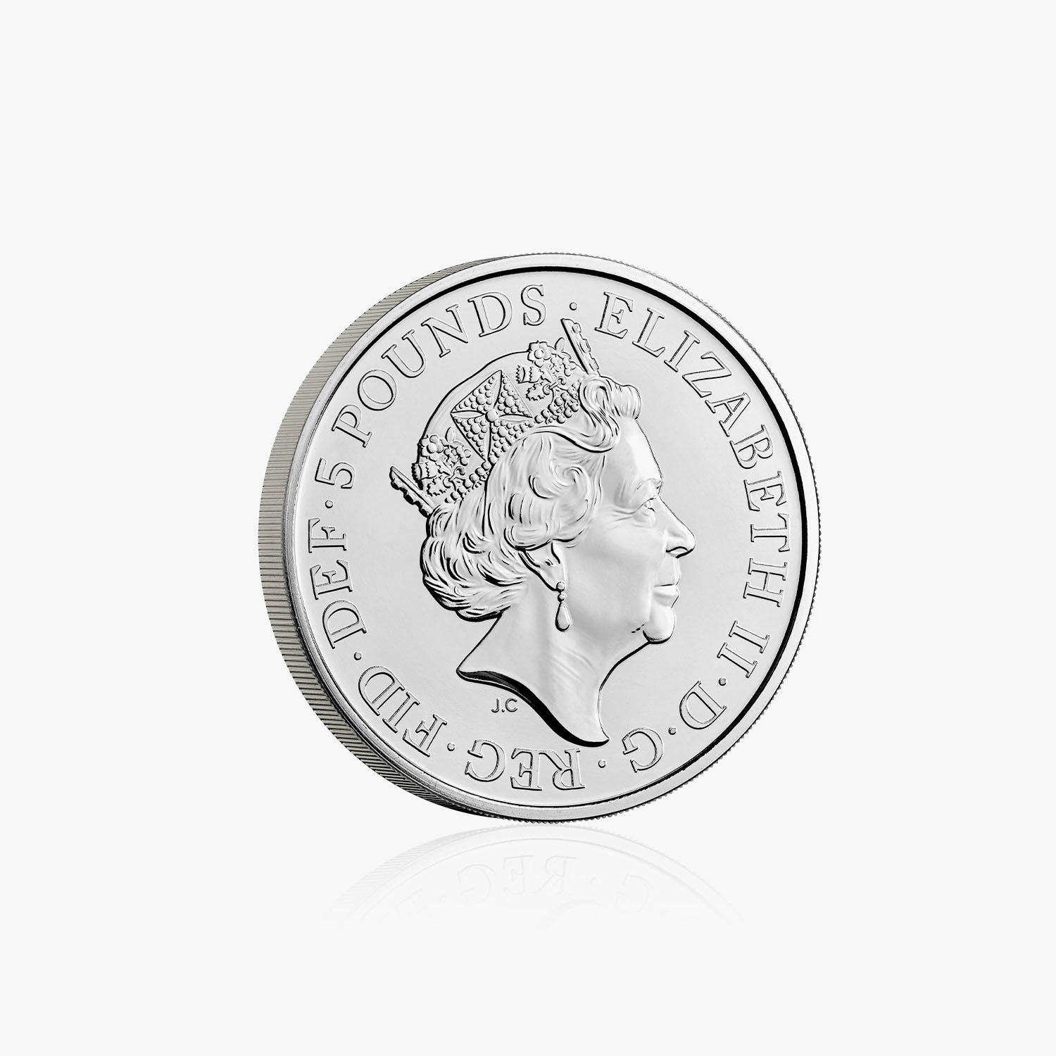 The 2022 Lion of England £5 Brilliant Uncirculated Coin
