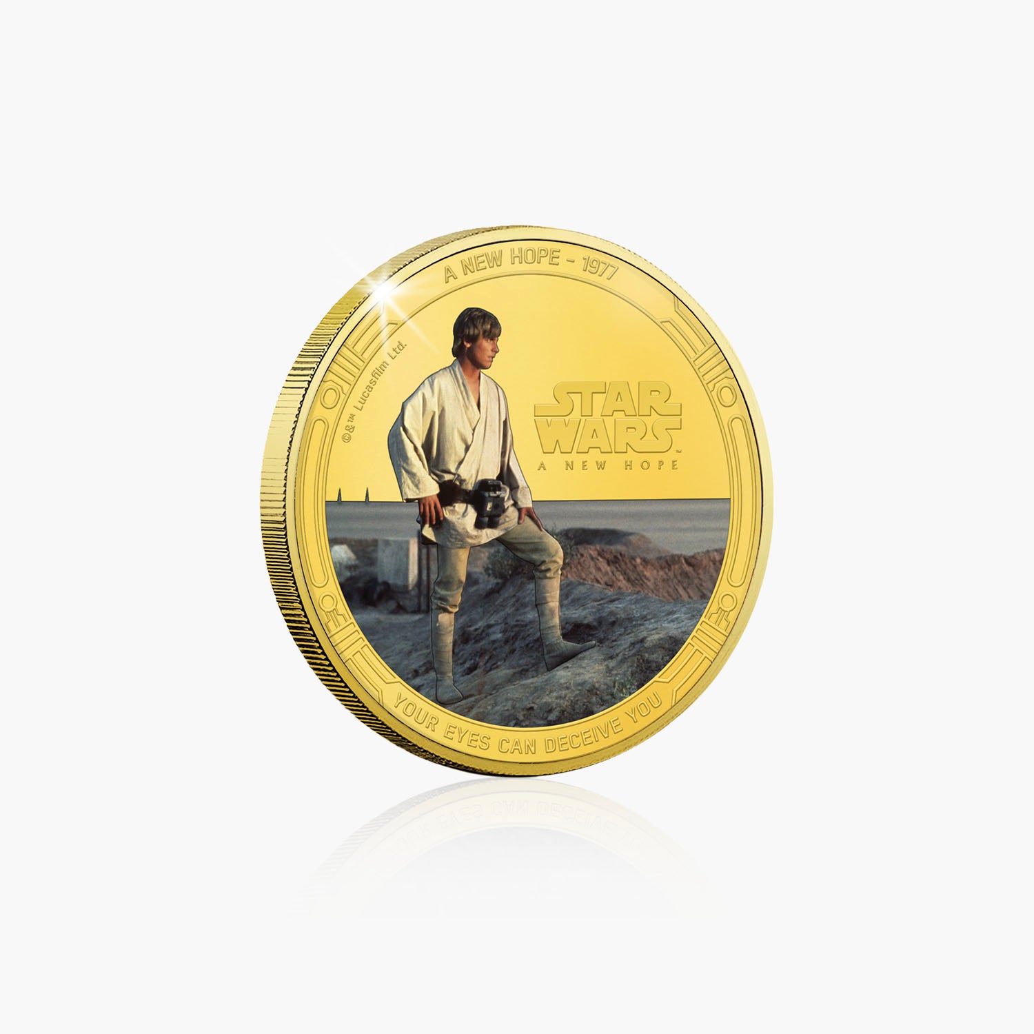 A New Hope Gold Plated Commemorative