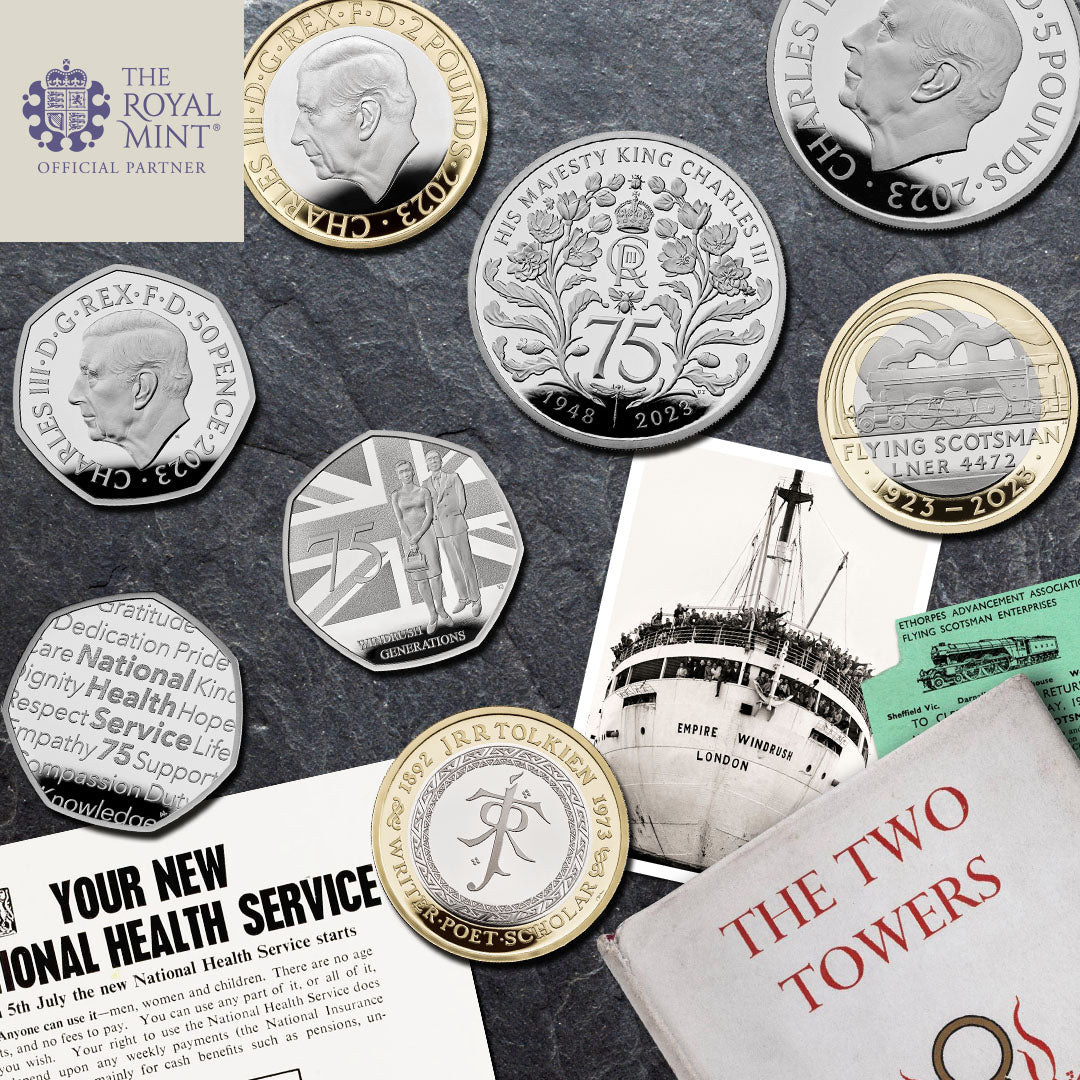 L'ensemble de pièces annuelles hors-circulation brillantes du Royaume-Uni 2023