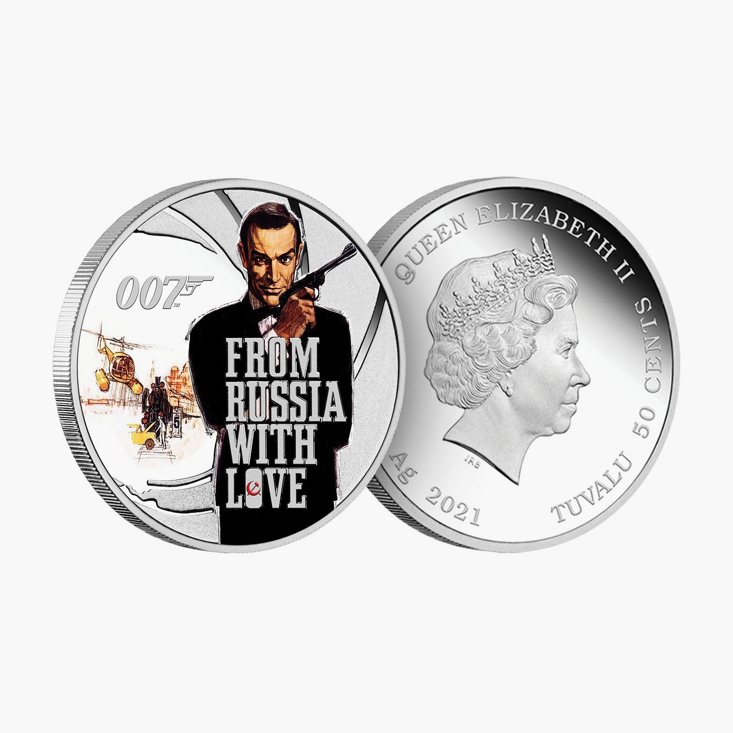 James Bond - From Russia With Love Solid Silver Movie Coin