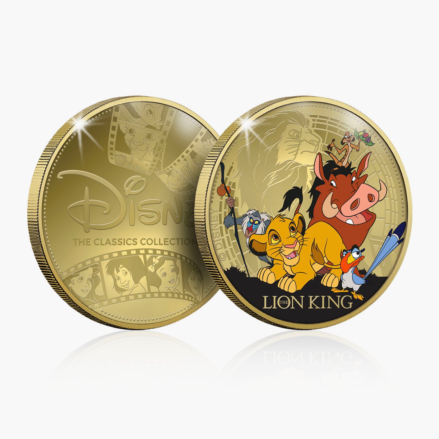 The Lion King Gold-Plated Commemorative
