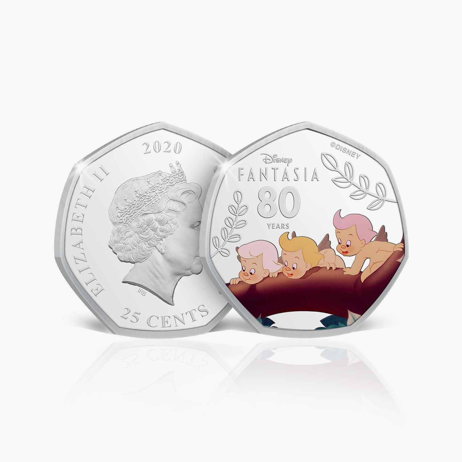 Cupids Silver Plated Coin