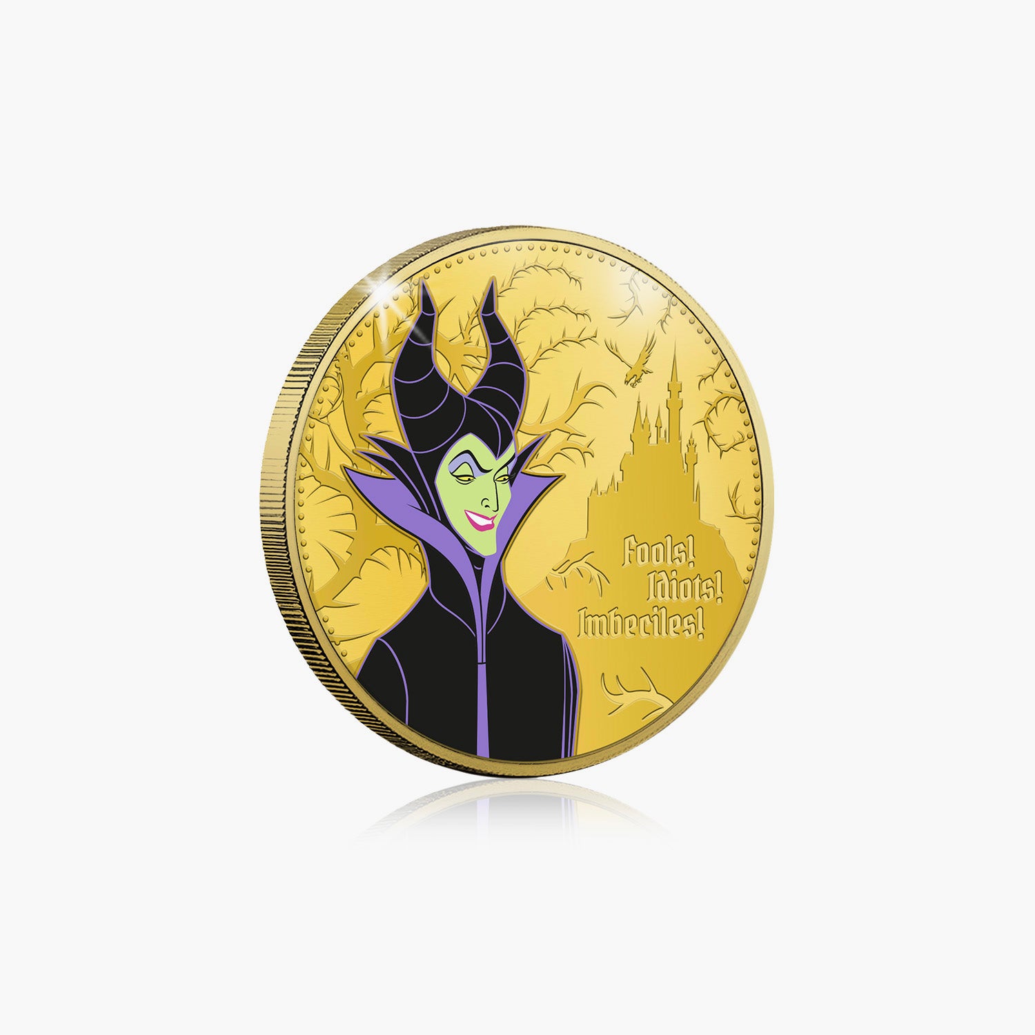 Maleficent Gold-Plated Commemorative