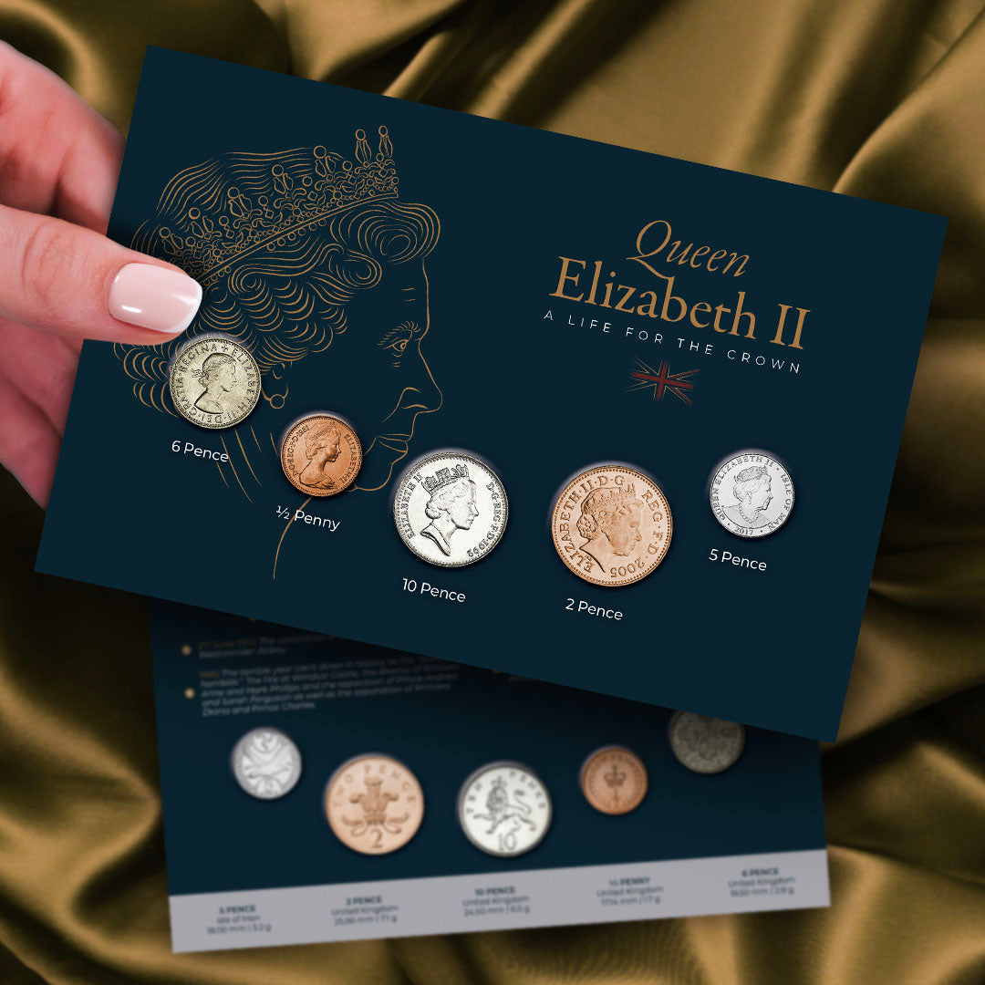 Queen Elizabeth II Coin Collection: A Life for the Crown