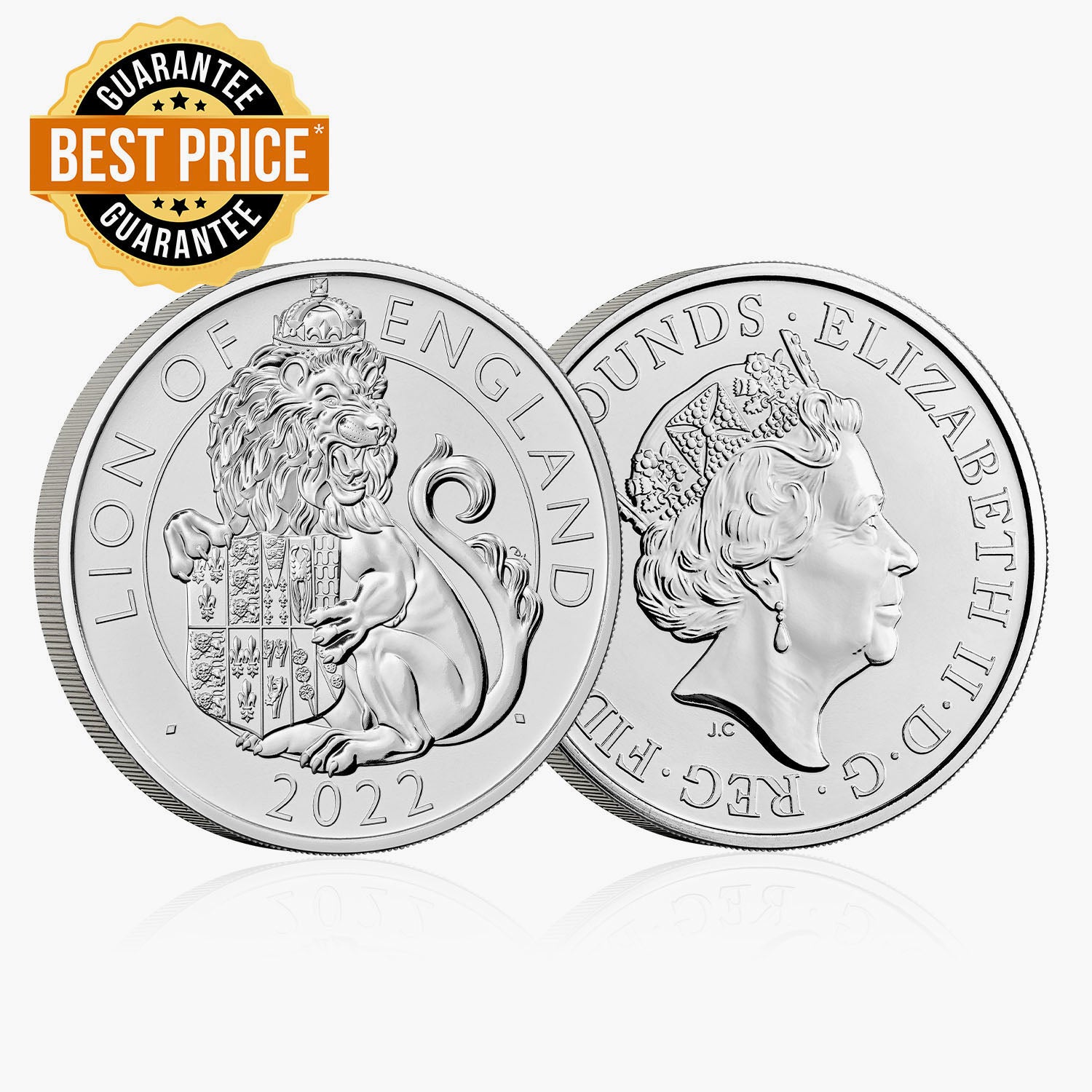 The 2022 Lion of England £5 Brilliant Uncirculated Coin