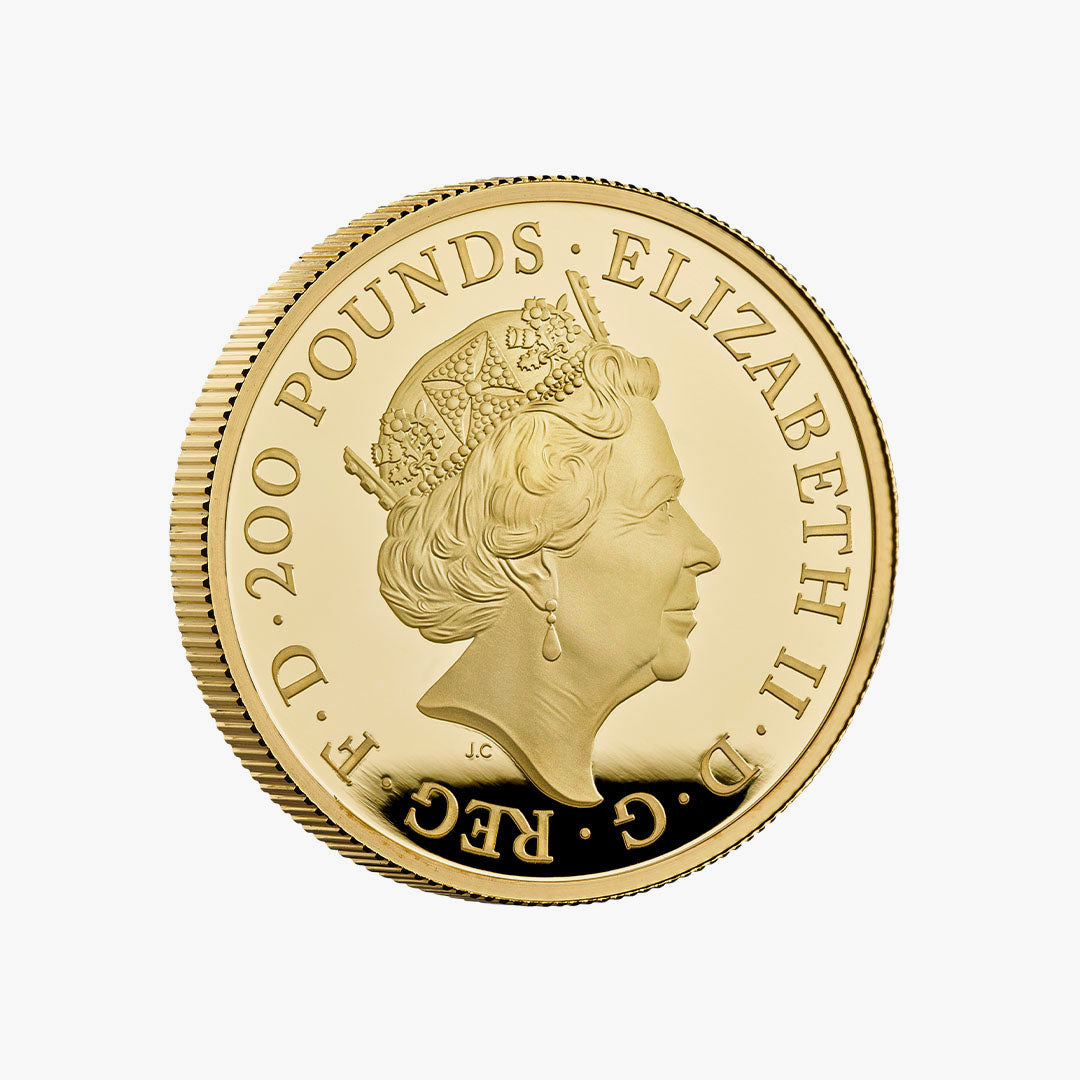 The Britannia 2022 UK 2oz Gold Proof Unique Coin
