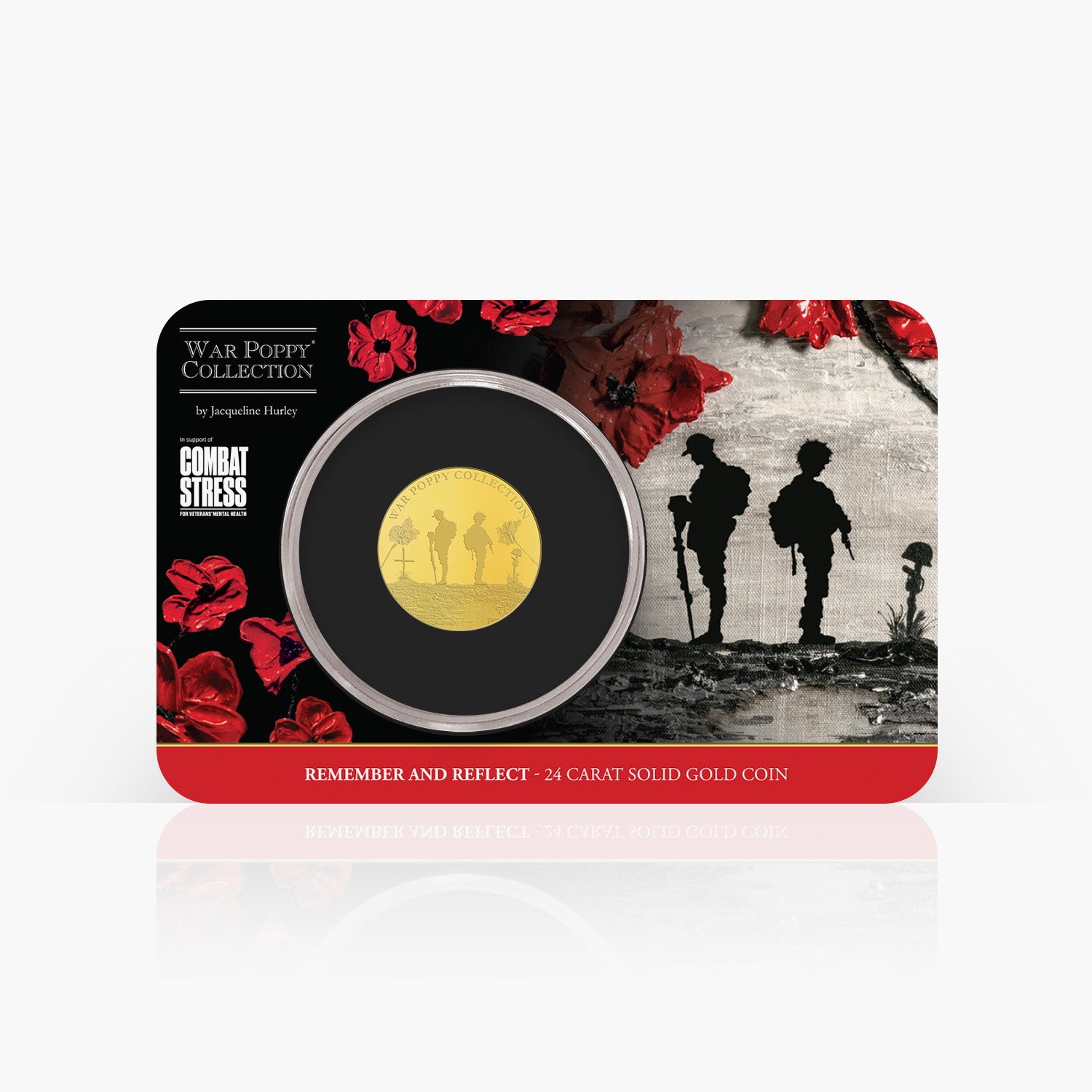 Remember and Reflect 11mm Gold Coin