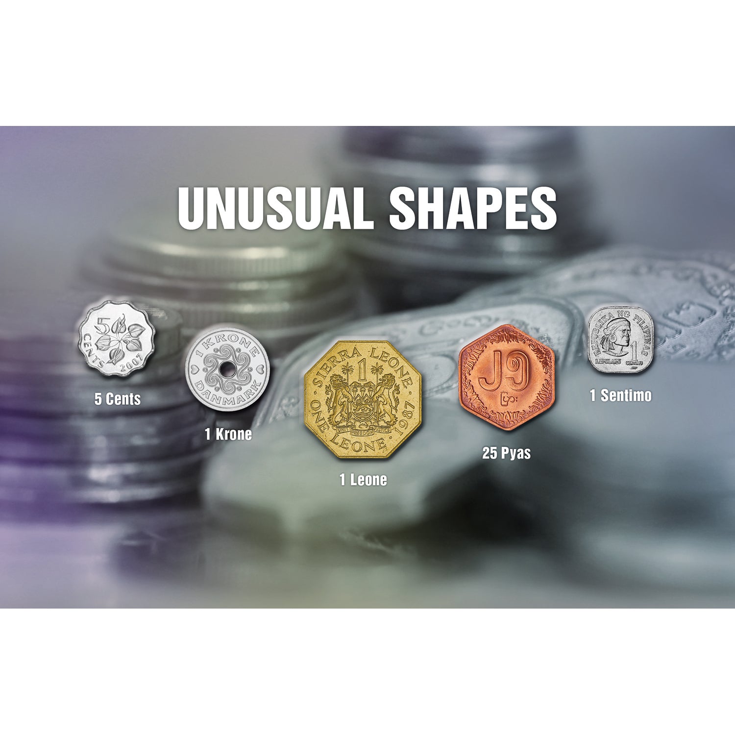 The Five - Unusual Coin Shapes