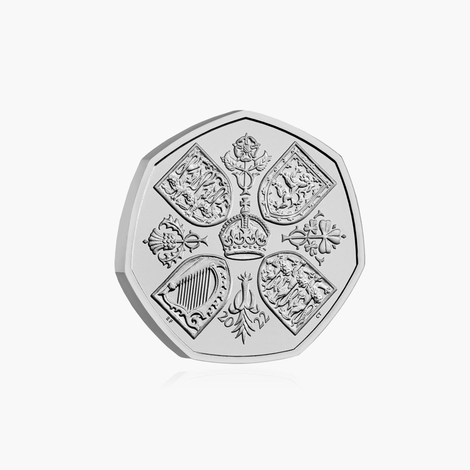 2022 Her Majesty Queen Elizabeth II 50p UK Coin