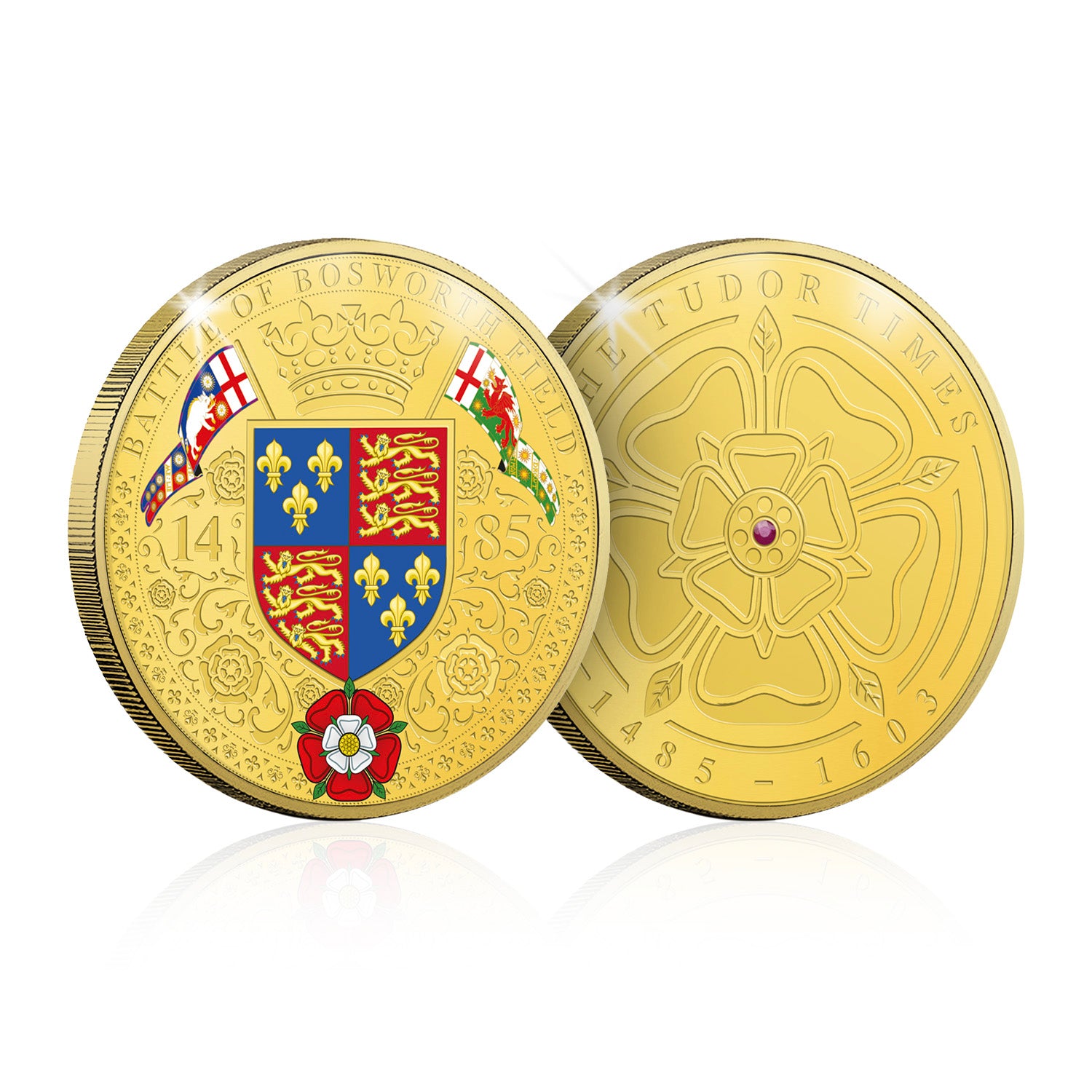 Battle of Bosworth Field Gold-Plated Commemorative