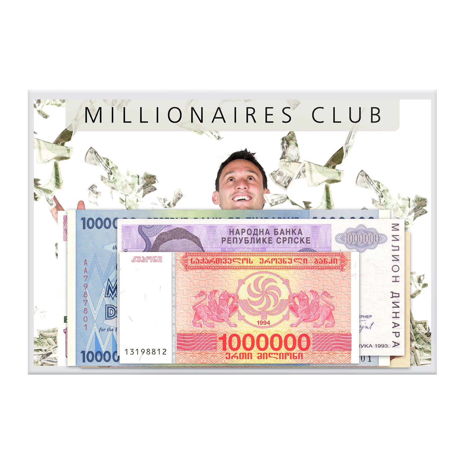 Banknote Collection "Millionaires Club"