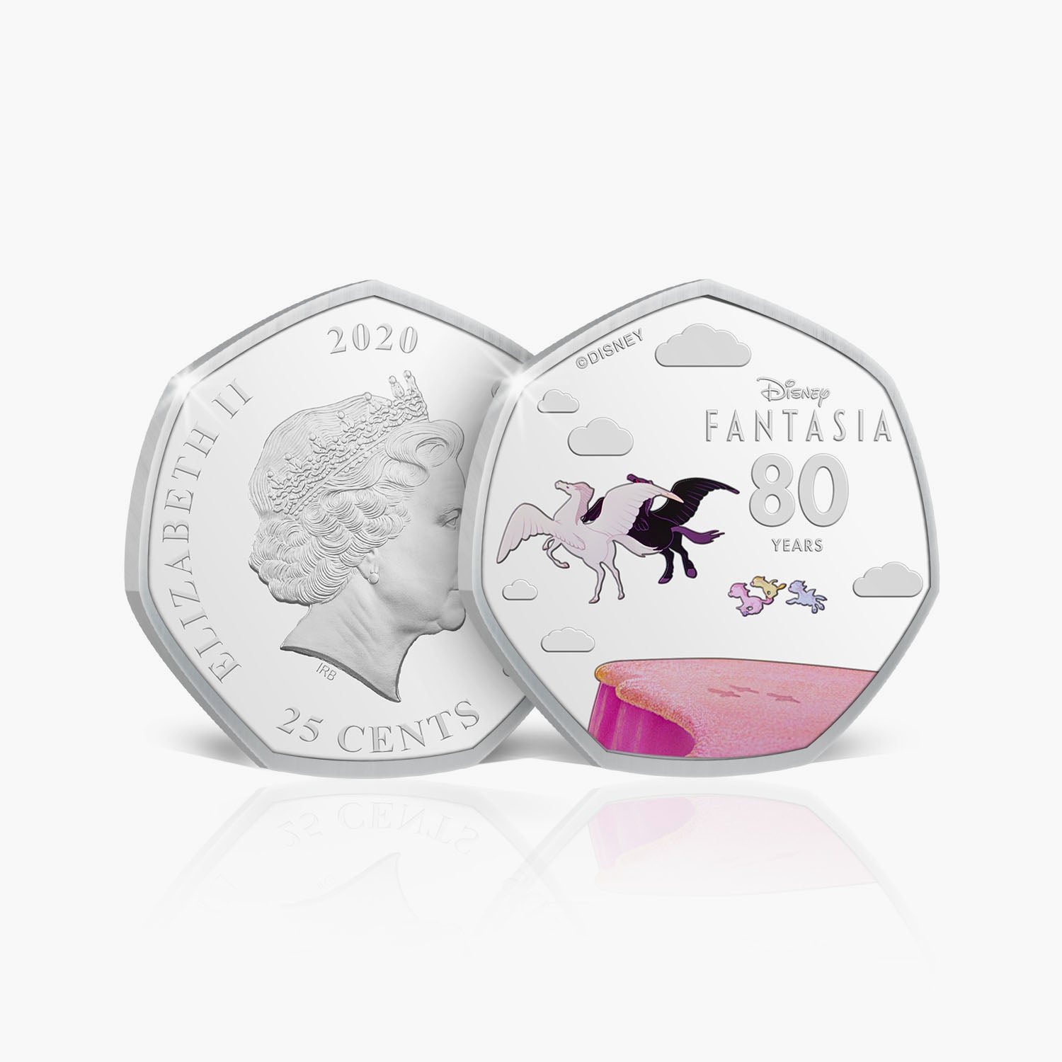 Pegasus Silver Plated Coin