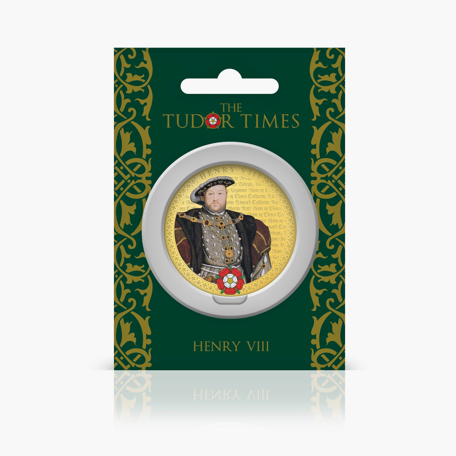 Henry VIII Gold-Plated Commemorative