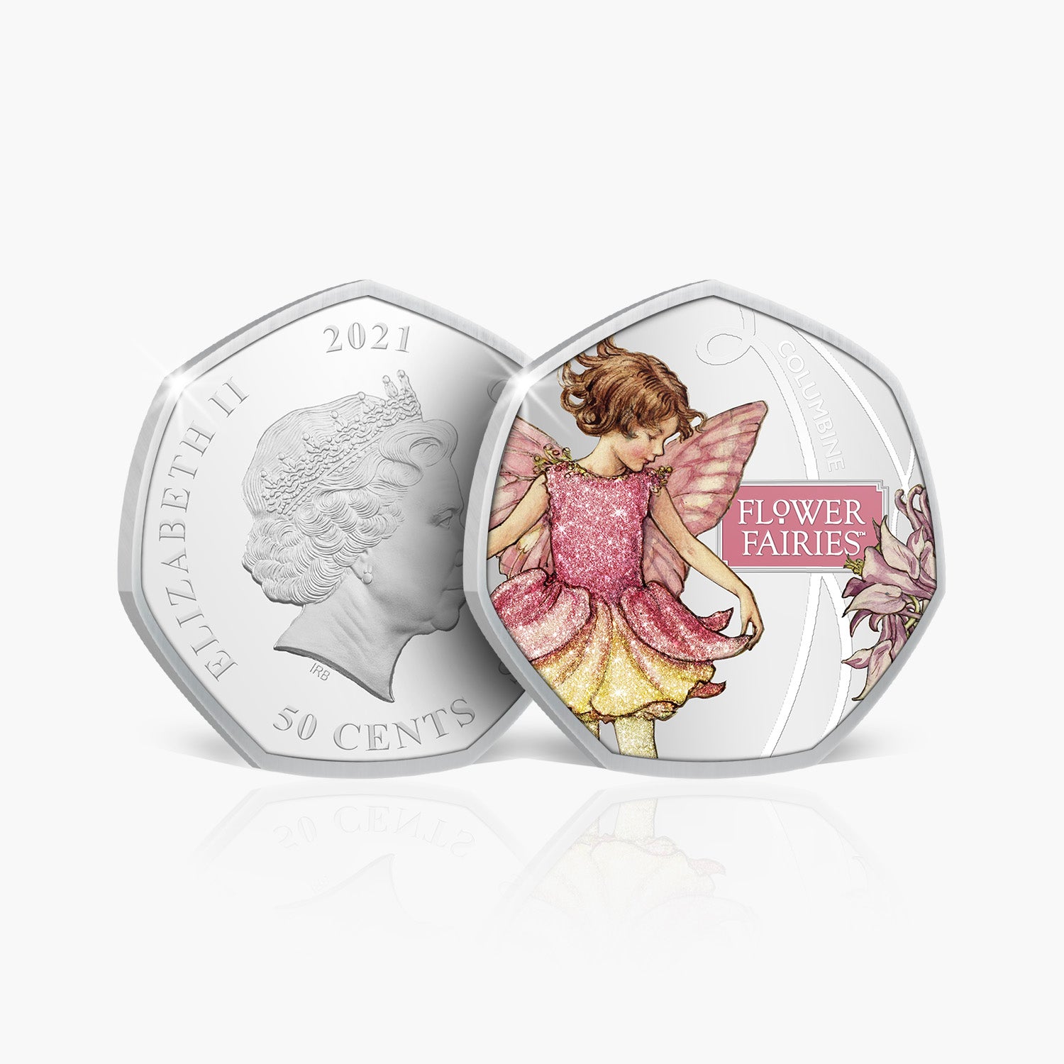 Columbine Silver Plated Coin