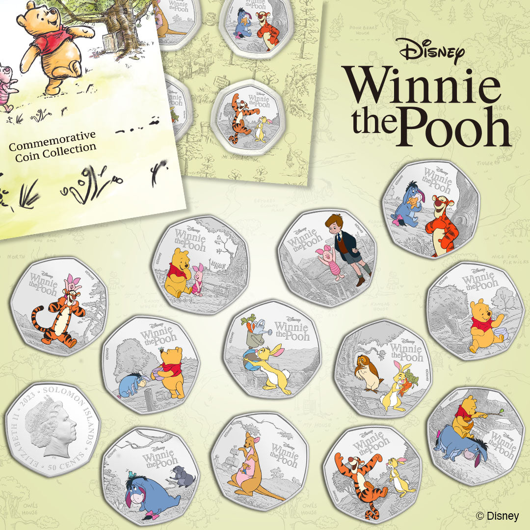 The Winnie the Pooh 2023 Complete Coin Collection