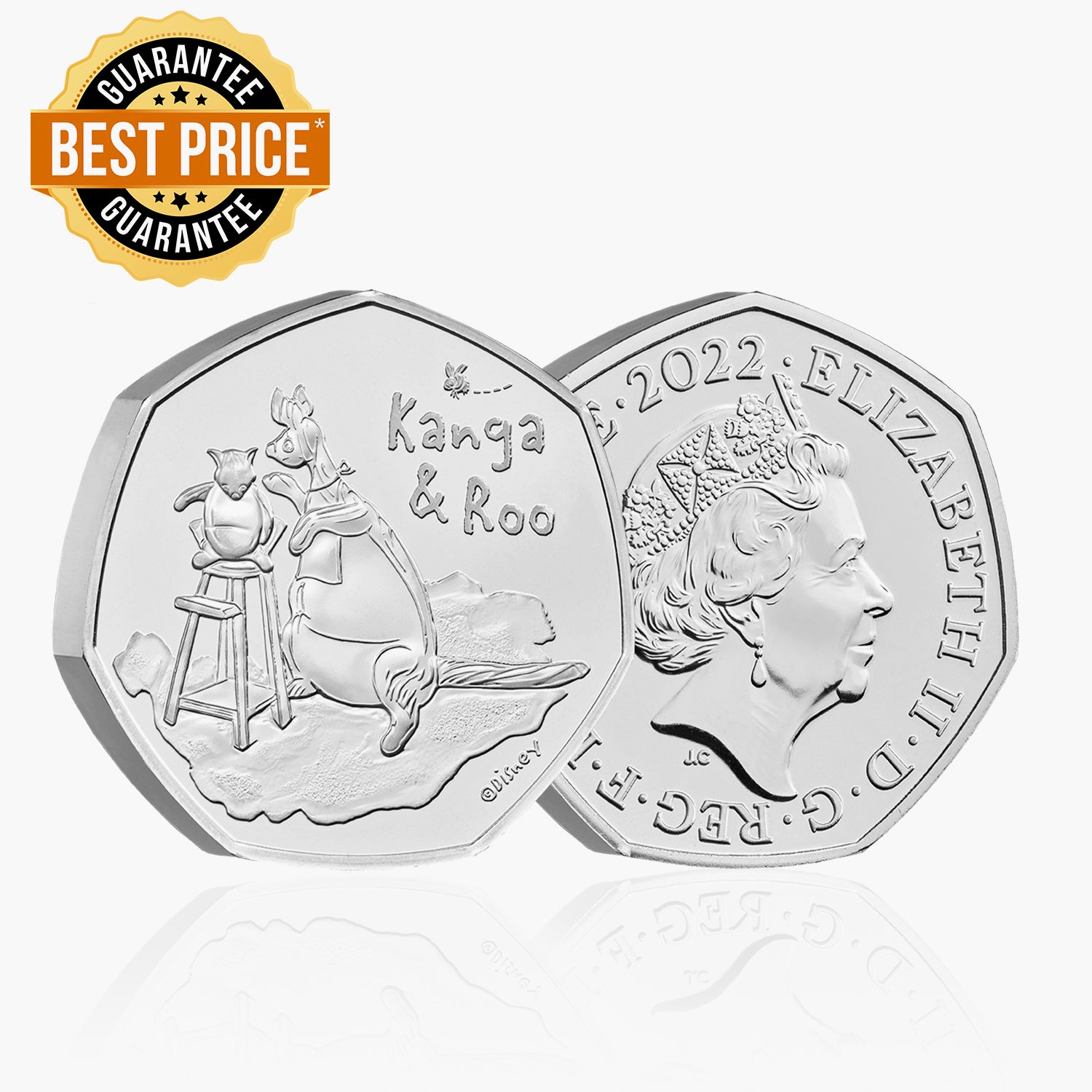 The Kanga & Roo 2022 UK 50p Coin
