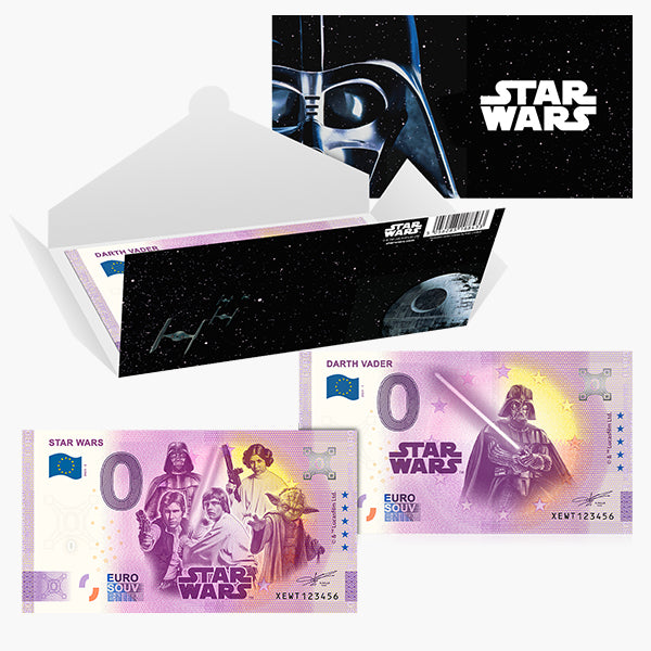 La collection officielle de billets Star Wars 0 Euro