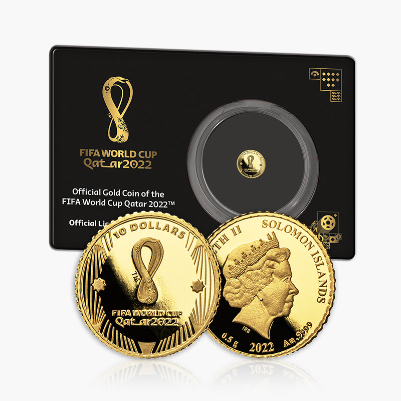 FIFA World Cup 2022‚Ñ¢ Solid Gold Half Gram Coin